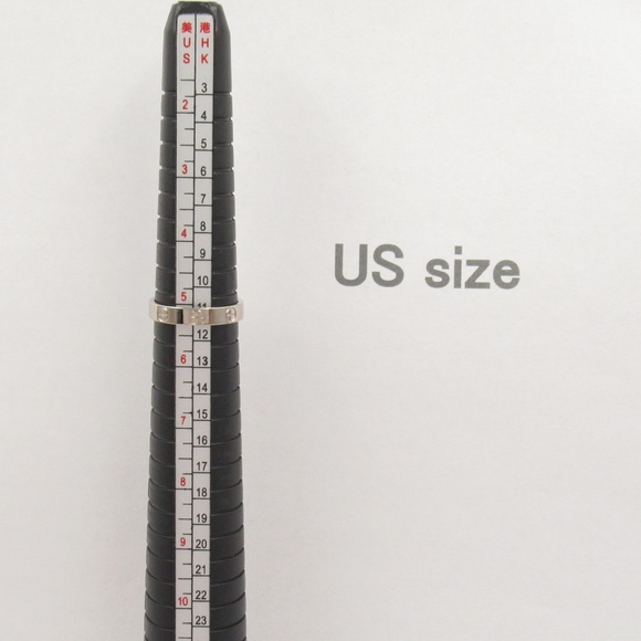 CARTIER 18k Silver Love Ring - Picture 6 of 7